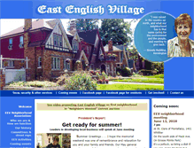 Tablet Screenshot of eastenglishvillage.org